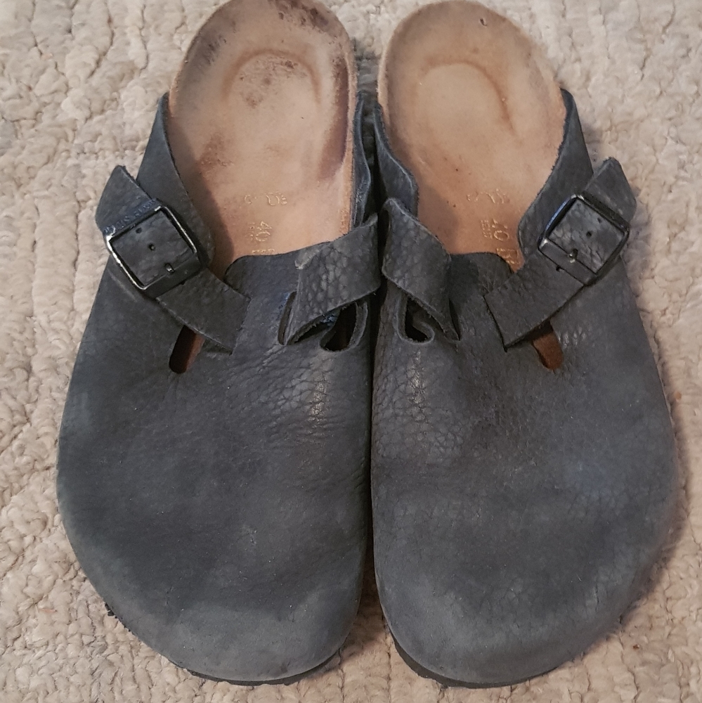 Boston Birkenstocks women's slip on clog shoes